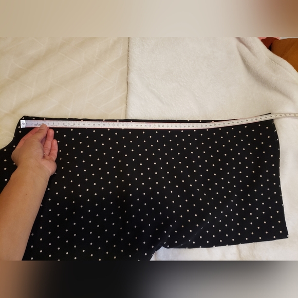 Global Work Polkadot Stretchy Culotte Pants/Trousers - Picture 8 of 11